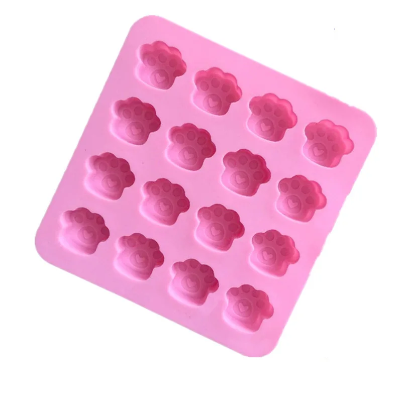 cat paw Silicone Cake or Soap Mold Mould Pan Bakeware s