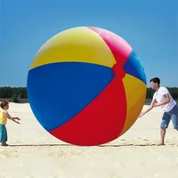 80/200cm Giant Inflatable Pool Beach Thickened PVC Sports Ball Outdoor Water Games Party Children'S Toy Balloon Gifts 1