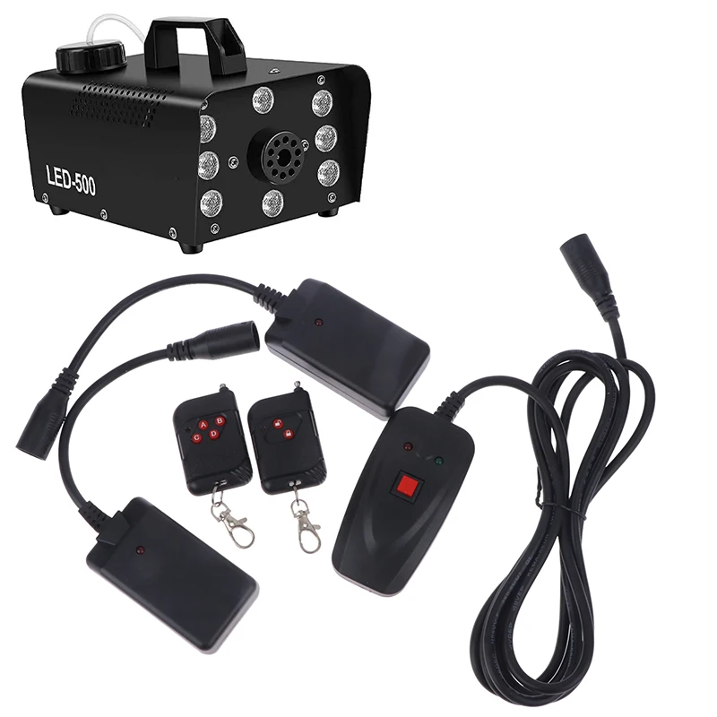 ANNJUC Draagbare 3 Pins XLR Draadloze Afstandsbediening Ontvanger Voor Fog Machine Dj Stage Controller Receptor Vernevelen 400 W 900 1250799013