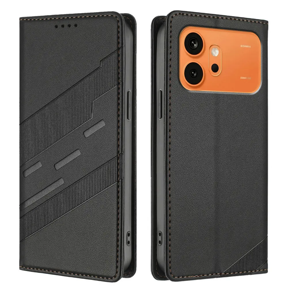 Luxury Leather Magnetic Card Case and Book Cover – 5G Compatible