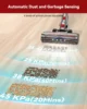 Cordless Vacuum Cleaner V15 Pro Max, 600W 45Kpa 70 Mins Self-Standing Stick Vacuum with Touch Screen, Double Dust Cup, 5
