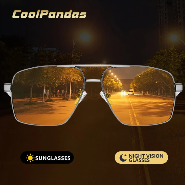 AOWEAR gafas de visión nocturna HD para conducción nocturna, gafas de  seguridad para Conductor de coche, gafas antideslumbrantes amarillas, gafas  polarizadas para hombres - AliExpress