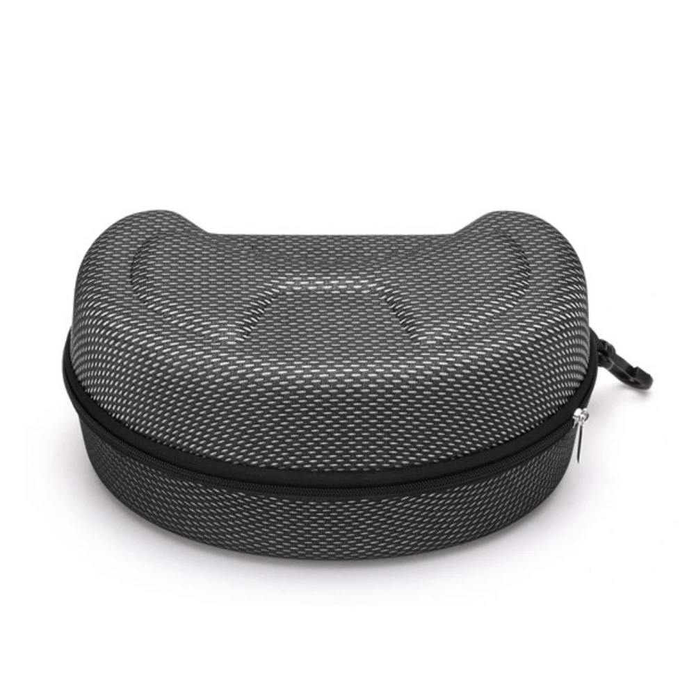 Ski Goggle Case Portable Eva Ski Goggle Glasses Protector Carrying Case Zipper Hard Box (Without Goggles)