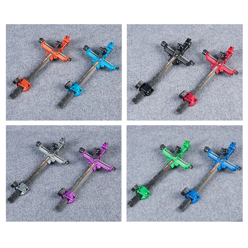 TP8810 Compound Bow Sight Carbon Fiber Bracket L/R Hand Fast Adjustable Detachable Archery Shooting Hunting Competitive Sights