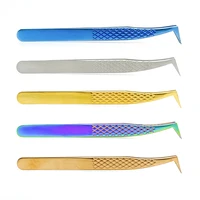 6A-SA Eyelash Tweezers Anti-static Stainless Steel Superhard 3D/6D Volume Fan Lash Tweezer Eyelash Extension Supples 1