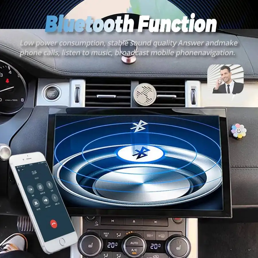 Pantalla de 13,3 pulgadas para coche, Radio Android, navegación GPS estéreo para Land Rover Range Rover Evoque 2013-2017, reproductor Multimedia CarPlay HU 5