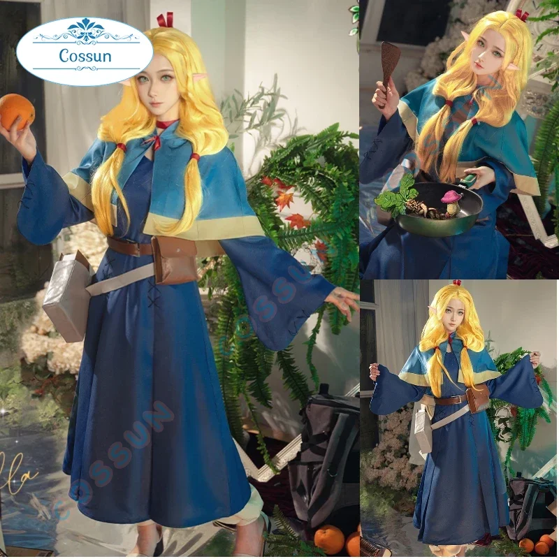 

Amine Delicious in Dungeon Marcille Cosplay Costume Halloween outfits Women Game Clothing Full Set