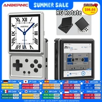 Console de jeu portable Anbernic RG Rotate, écran rotatif IPS de 3,5 pouces, Android, alliage d'aluminium, 2000 mAh, lecteur de jeux rétro portable AI 1