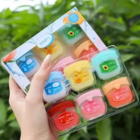 4/6/8pcs Fruit Series Lip Balm Set Set Moisturizing Refreshing Non-sticky Anti-Cracked Lip Mask Vaseline for Lips Makeup 2
