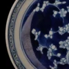 Antique Porcelain Blue and White Plum Blossom Pattern Small Plate Decorative Ornament 4