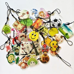 Enhanced Rewrite: Pack of 10 Customizable NFC Epoxy Key Tags with Writable Memory (Mixed color)