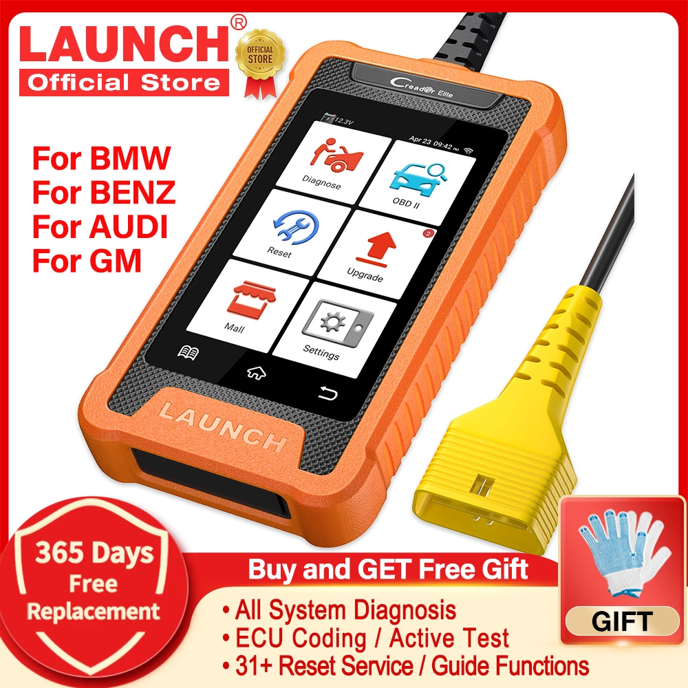 Launch X431 Elite Car Obd Obd2 Diagnostic Tools Automotive Full System