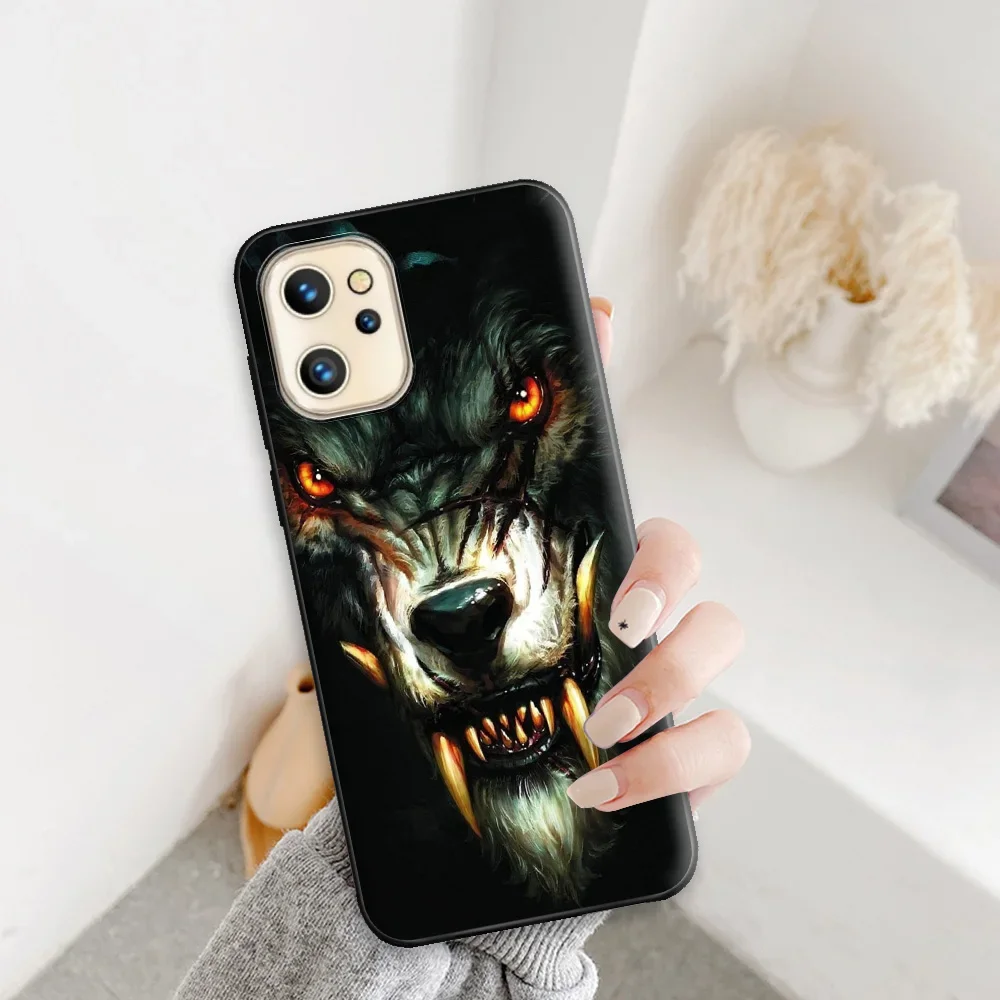 Artistic Soft Silicone Black Phone Bumper Case Cover