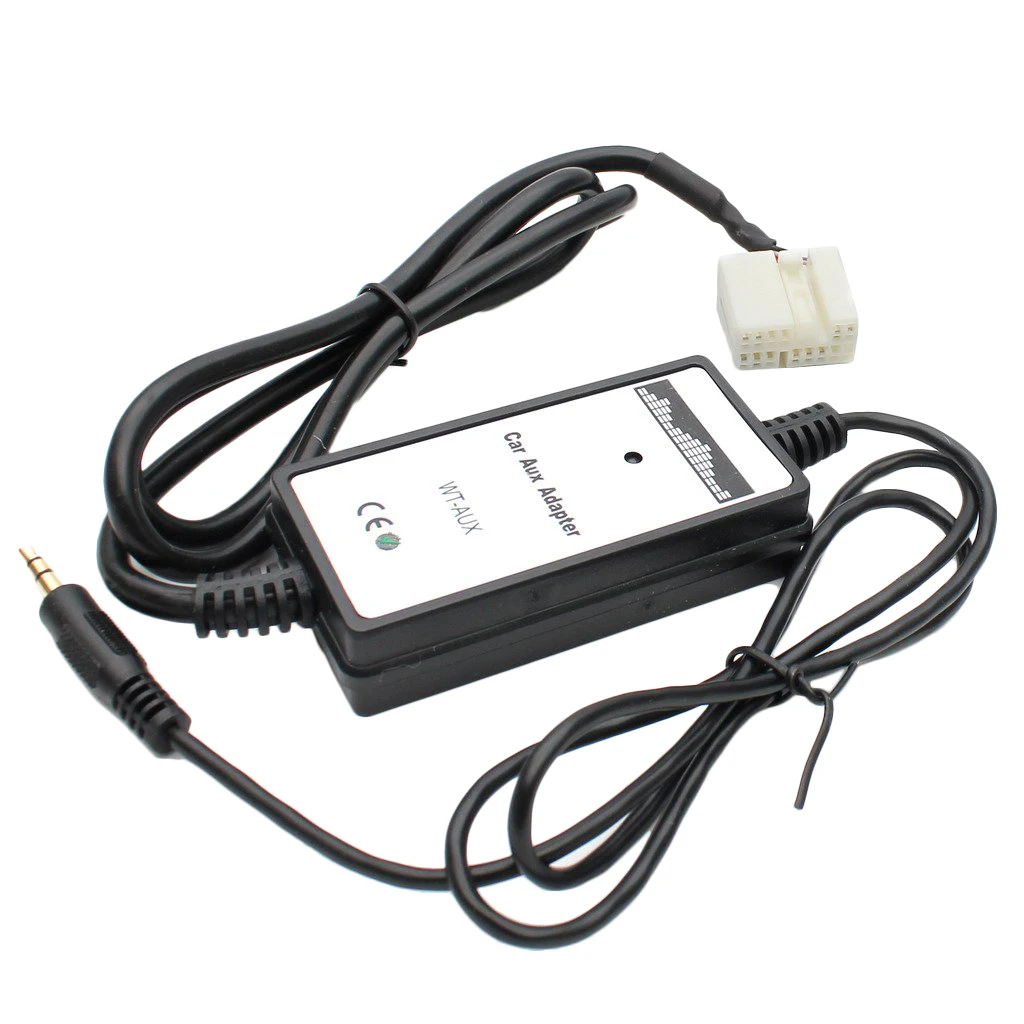 

Адаптер Aux, 3,5 мм разъем AUX для автомобильного MP3-плеера, радио, автомобильного цифрового музыкального устройства, кабельный разъем для Accor Honda 2003-2011