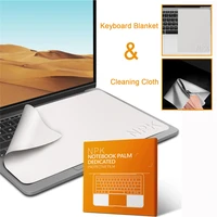 Film de protection anti-poussière en microcarence pour Macbook Pro, couverture d'écran d'ordinateur portable, couverture de clavier, livres, gril, 13/15-16 pouces 1