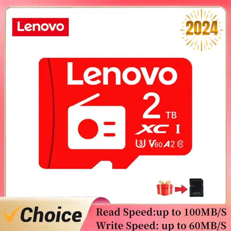 Scheda Di Memoria Flash Originale Lenovo Class 10 Sd/Tf 2Tb Mini Sd Card 1Tb 512Gb Micro Tf Sd Card Ad Alta Velocità Per Monitor Nintendo 64