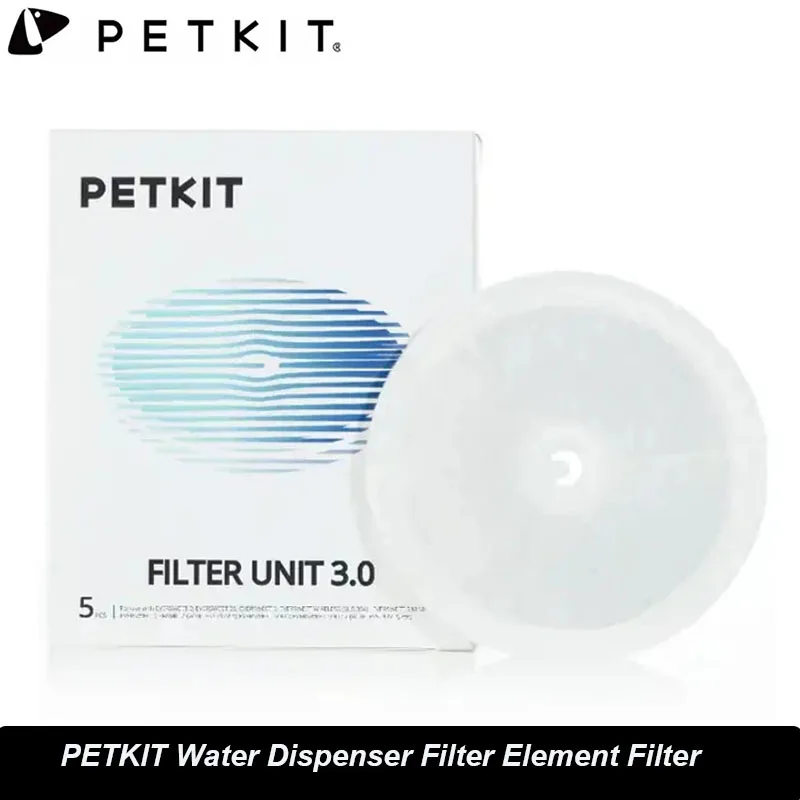 

PETKIT Pet Automatic Feeder Water Dispenser Replacement Filters for Water Dispenser 3.0 Second Third Generation Filter Cartridge