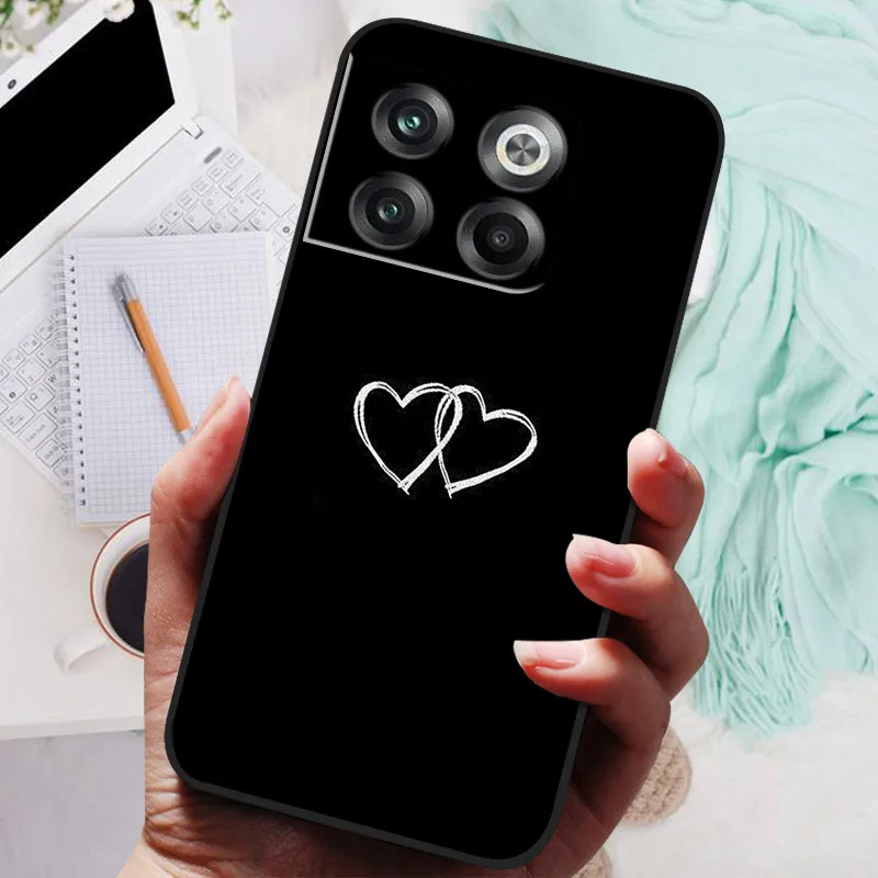 Stylish Black Lion and Wolf Silicone Soft Phone Case - Protective Shell