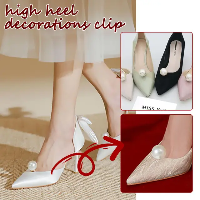 Accessori Moda Donna Rimovibili Fibbie Per Scarpe Con Strass