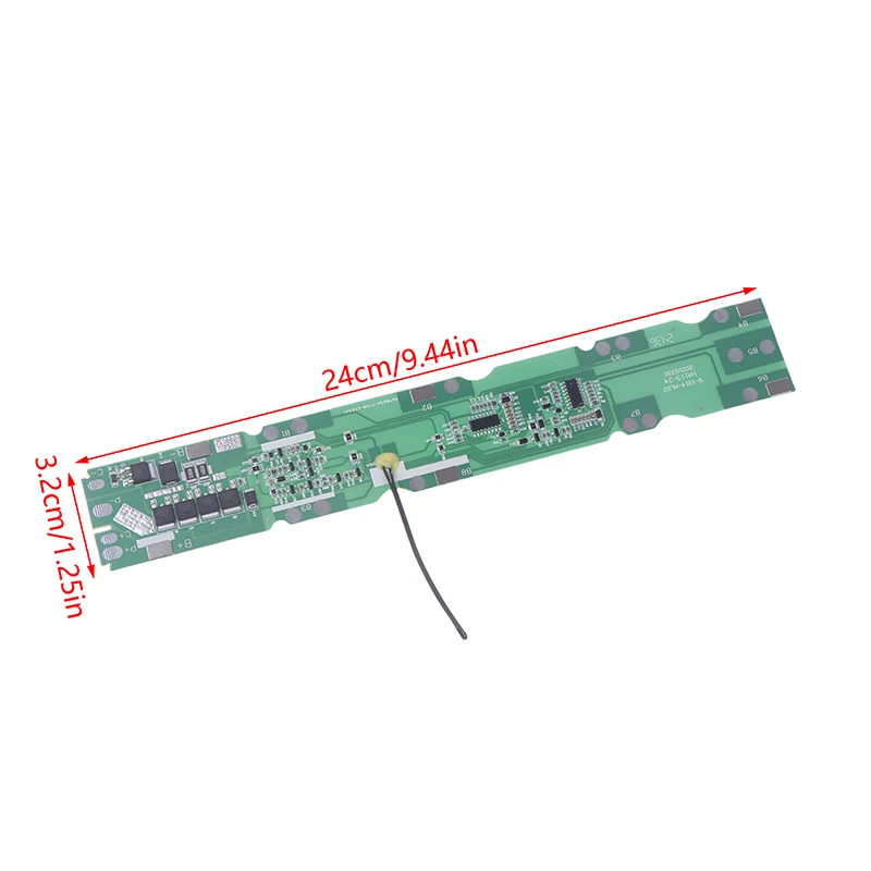 1 adet yeşil 10S 36V 15A BMS lityum pil koruma levhası elektrikli Scooter için farklı bağlantı noktası 18650 pil paketi