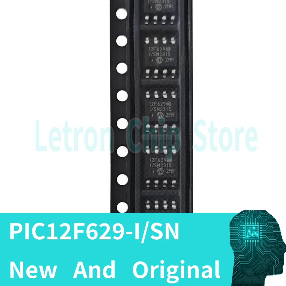 

10 шт PIC12F629-I/SN SOP8 PIC12F629 SOP-8 12F629 SOP SOIC8 SOIC-8 SMD Новые Оригинальная микросхема 8-Bit CMOS микроконтроллеры