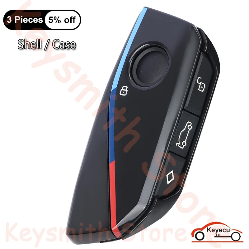 

KEYECU 3 + 1 4 кнопки для BMW i7 X7 G07 LCI iX I20 X1 U11 7 Series G70 G09 XM U06 G81 M3