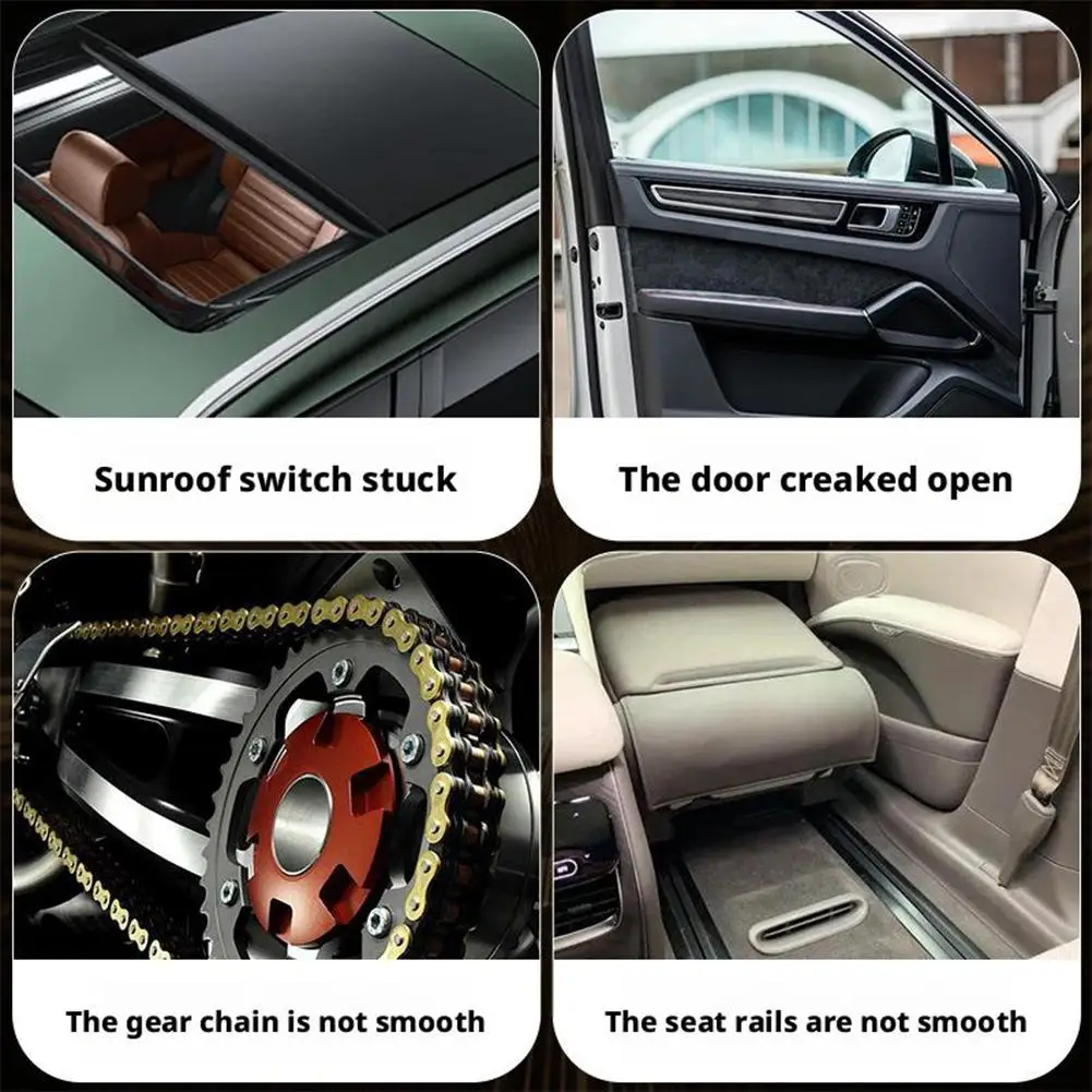Car Sunroof Track Lubricating Grease Plastic Keyboard Gear Oil Grease Hinge Gear Synthetic Auto Care Maintenance Tools