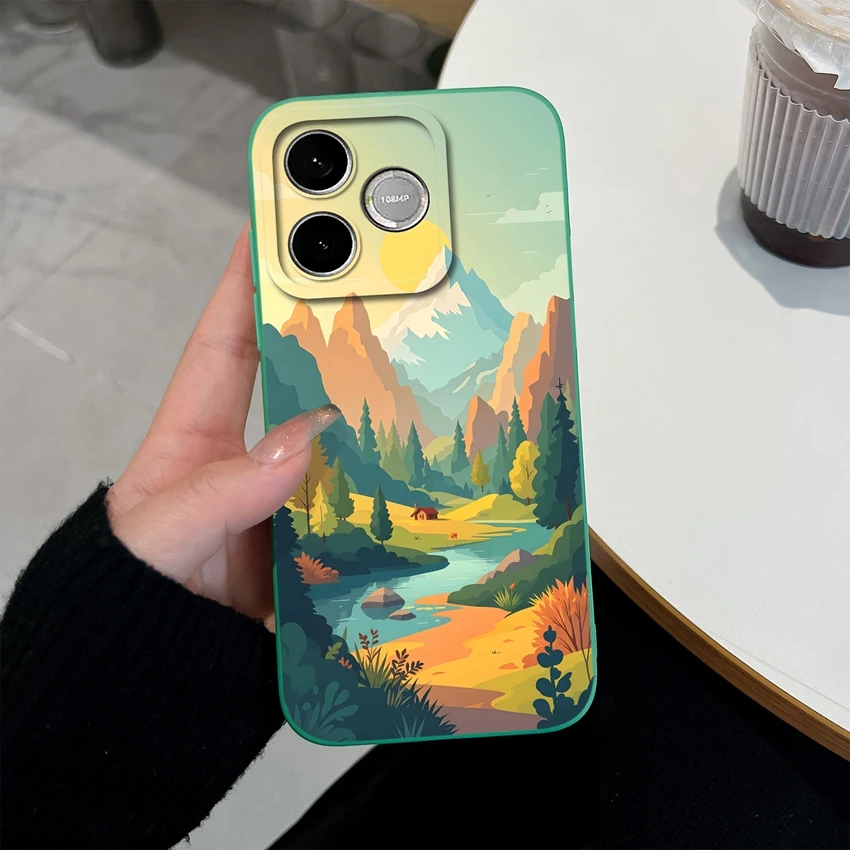 Luxury Bow Print Soft Silicone Anti-Drop Case - Lightweight & Smooth Finish
