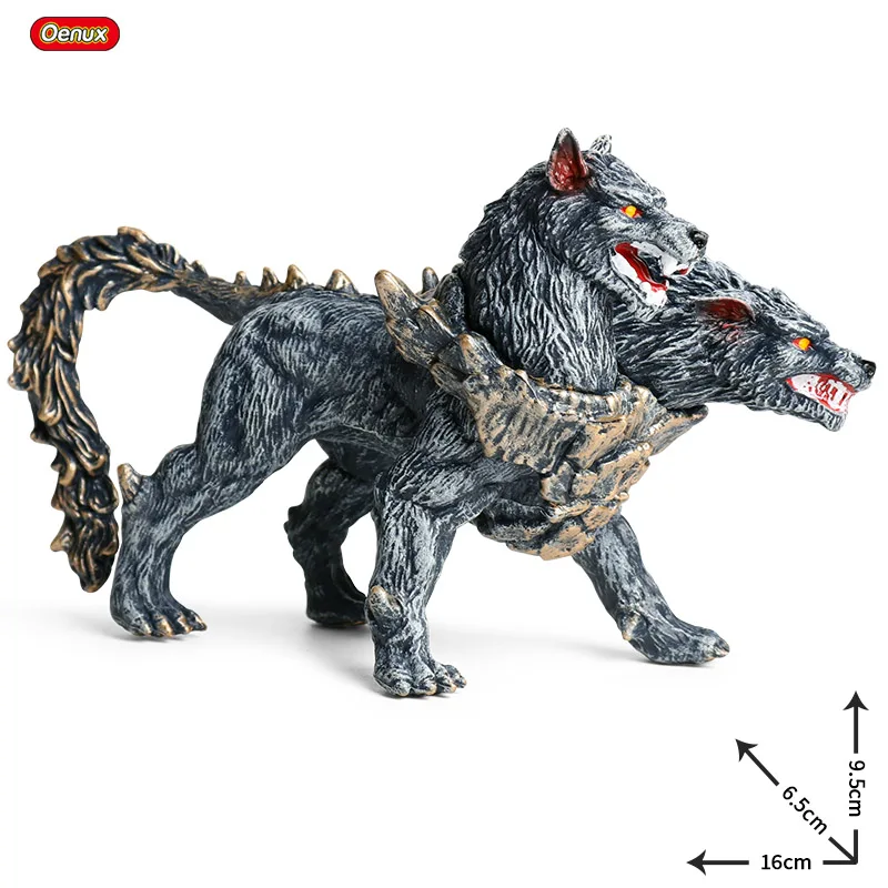 thumbnail image 1 of Figuras de acción de dinosaurios salvajes Oenux, modelo de dragón mágico volador, cangrejo, pulpo, león, araña, troll de hielo, animales, decoración, juguete para niños, 1 of 5