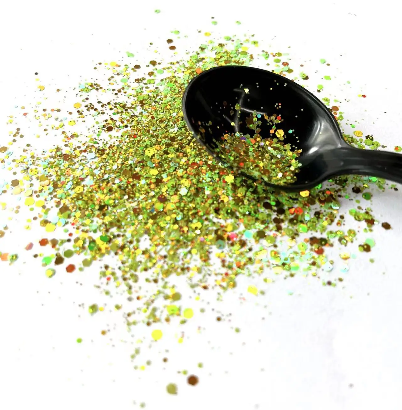 

50g Gold Green Nail Art Sequins Epoxy Resin Filling Filler DIY Mix Colors Glitter For Jewelry Making Tumbler Cup