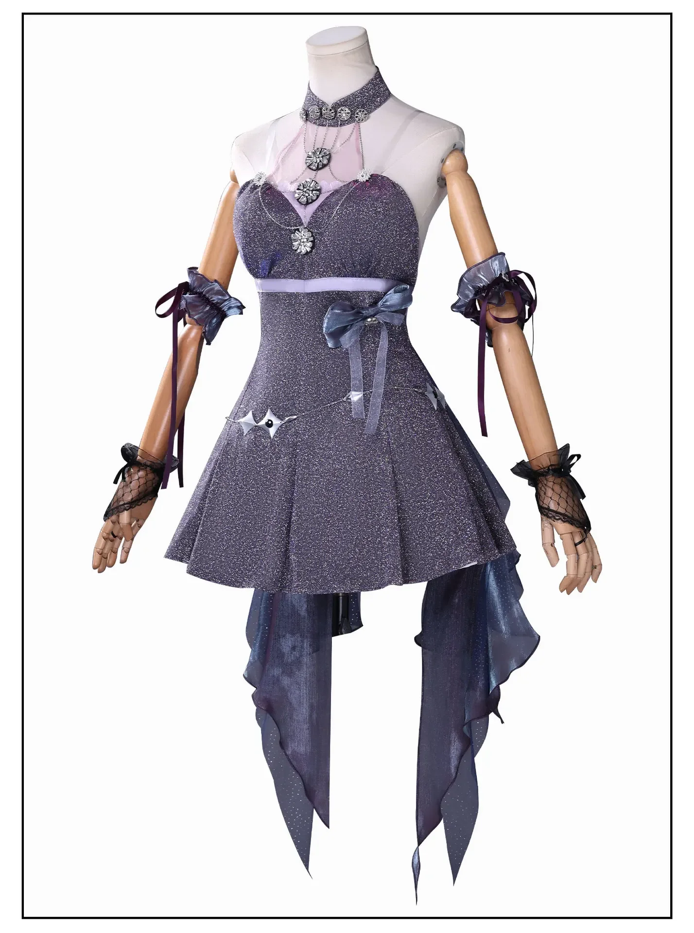 Neon Genesis Evangelion Rei Ayanami Sexy Backless Dress Cosplay Costume