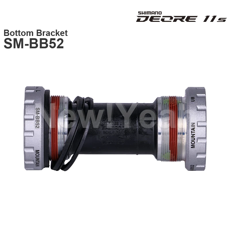 시마노 ALIVIO SM-BB52 하단 브래킷 DEORE M6100 시리즈 스레드 HOLLOWTECH II 68/73mm 쉘 너비-트레킹 원래 부품