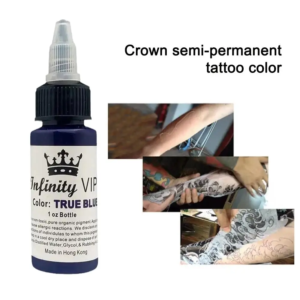 

30ml Tattoo Practice Pigments Natural Lasting Non-irritating Environment-friendly Pigments Professional TattooInk C0F9