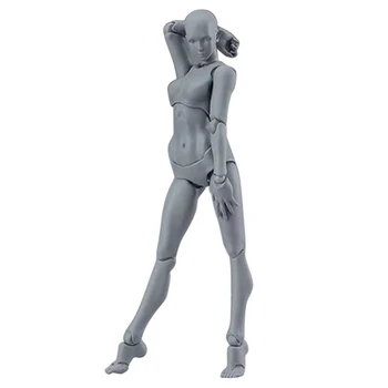 Figurina Anime per Artisti, Modellino Umano per Posture, Manichino per Disegno, Modellino di Persona, Action Figure