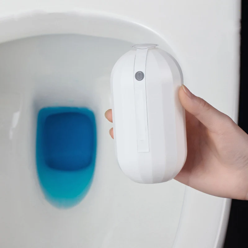 Toilet Tank Cleaner Gel Block Fresh Floral Scent Leak Proof Hanging Free Design for UK Household Bathrooms