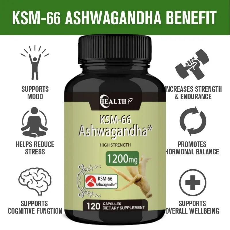 South African Drunken Eggplant Capsules, Relieve Stress And Emotions, 1200mg, 120 Capsules Concentration Enhancer