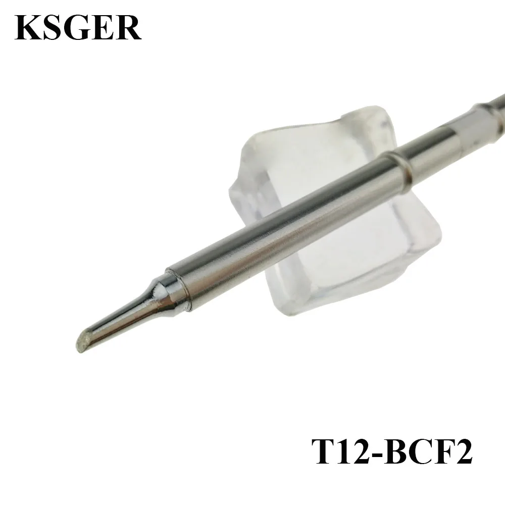 KSGER T12-C1 C08 C4 BC1 BC2 BC3 BCF1 BCF2 Electric Soldering Iron Tips Series Welding Tools 24V 70W DIY Solder Station 50-500℃ 2