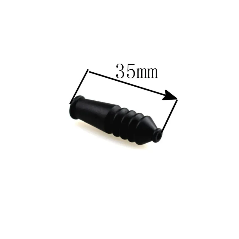 Bicycle V Brake Parts Aluminum Bend Tube Cable Guide Rubber Head Hose MTB Accessory
