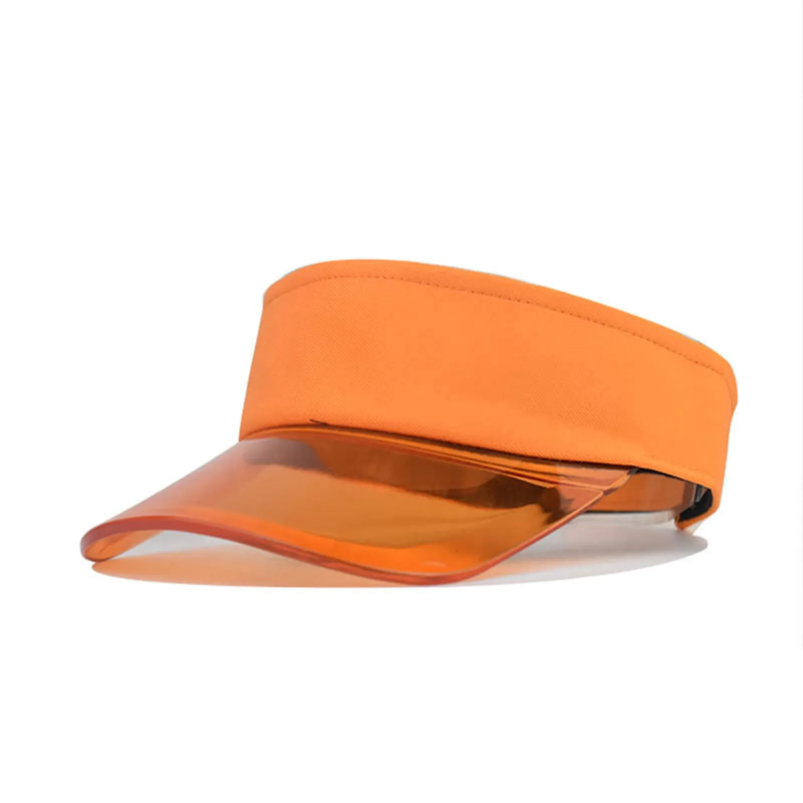 Sun Color Cap Transparent Fashion Baseball Solid Women Visor Baseball Caps Cap Girls Plain Hats Running Hats