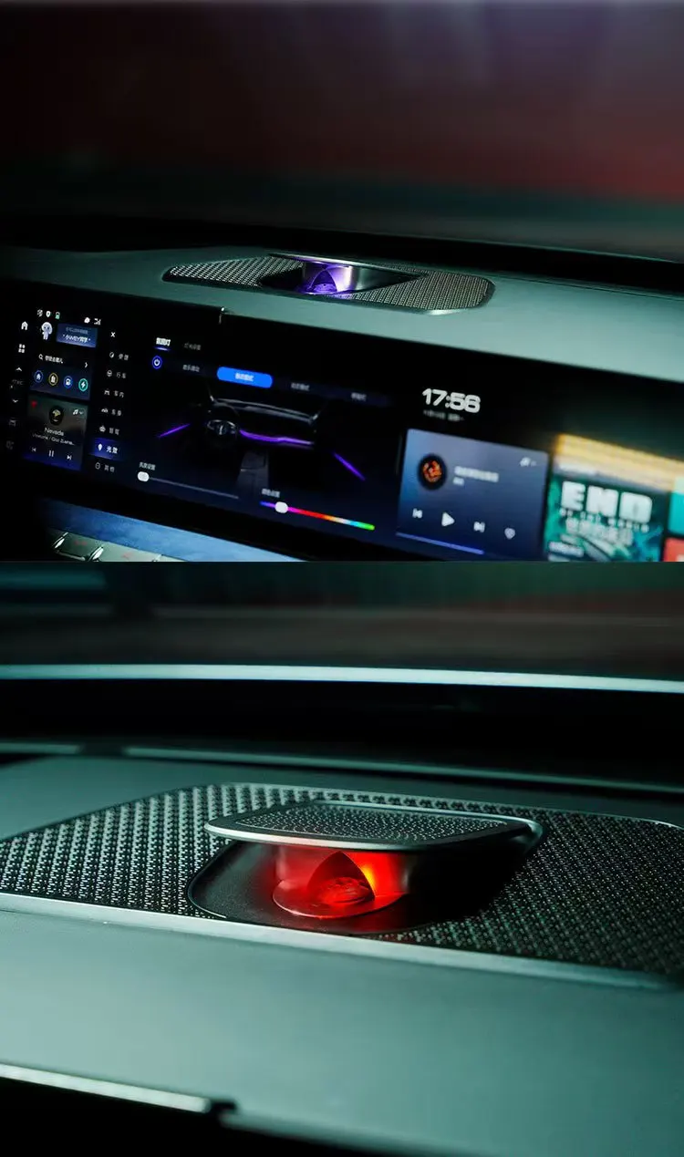LED Lifting Tweeter Speaker For Wey 07 Lanshan Blue Mountain Front Dashboard Ins
