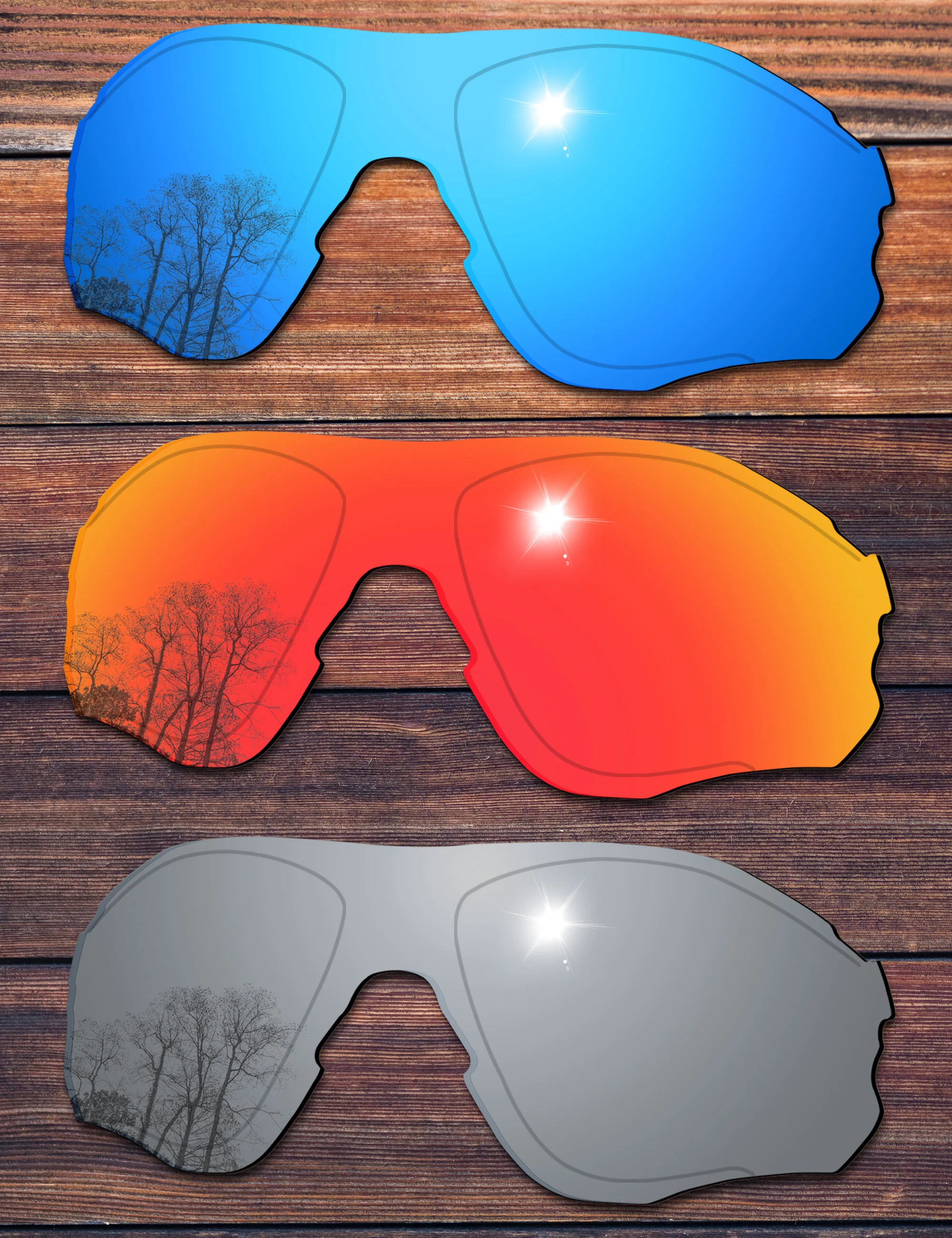 OOWLIT Polarized Replacement Lenses for Oakley EVZero Path OO9308
