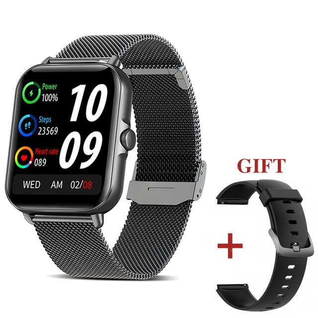 2022 New Men's Smart Watch Bluetooth Dial Answer Call Fitness Tracker Heart Rate Monitor Waterproof Smartwatch Women M