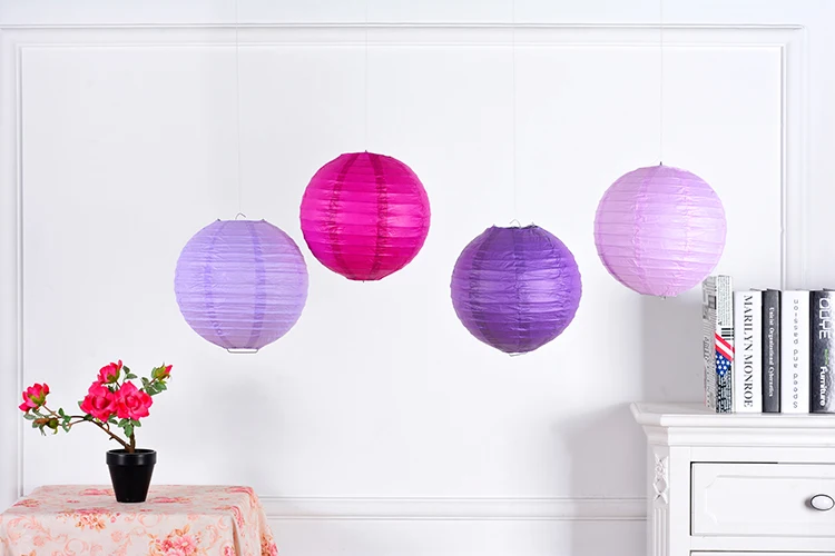 Colorful Chinese Paper Lanterns for Celebrations and Decorations