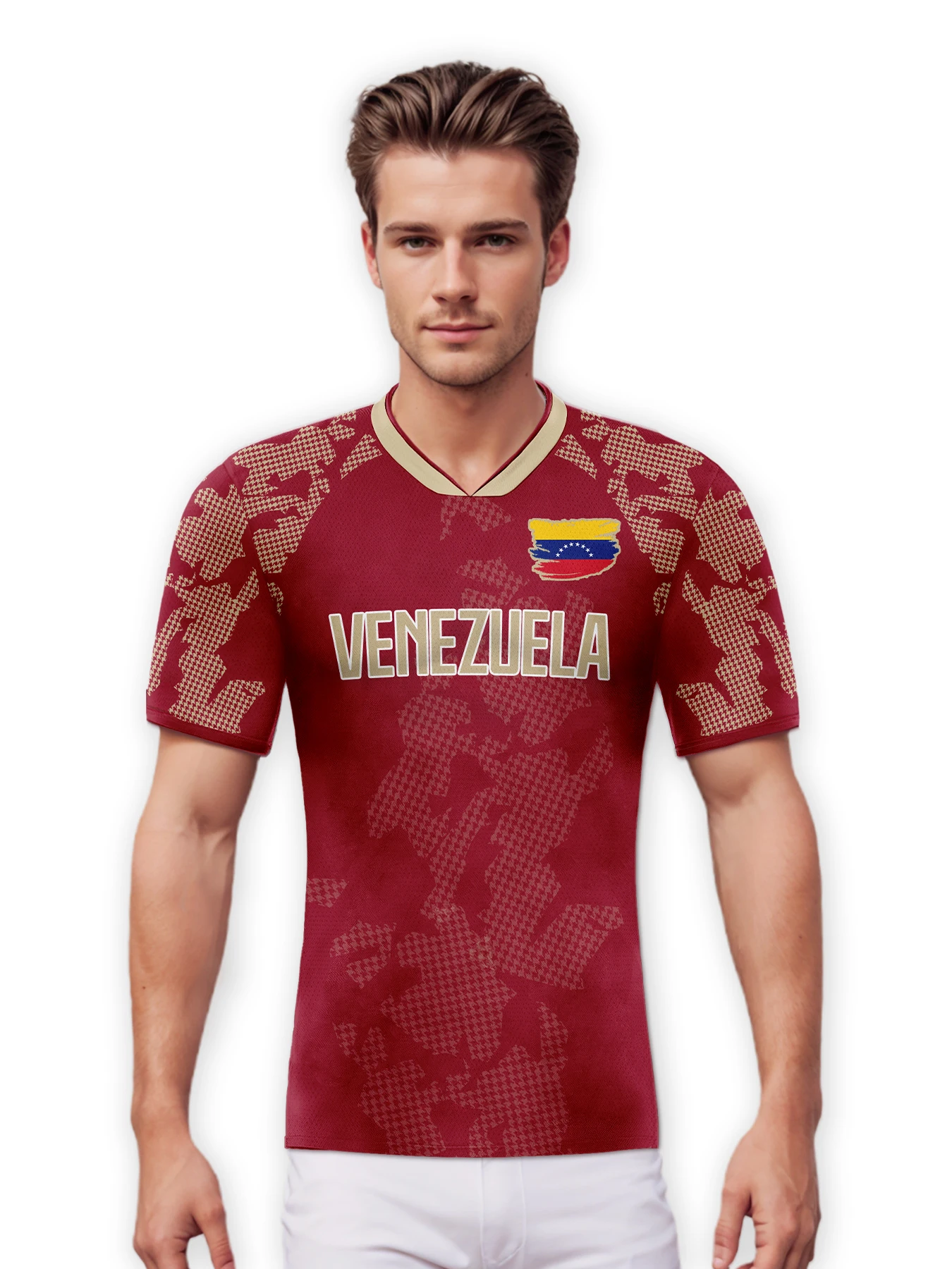 custom venezuela soccer jersey personalized name number, national team football shirt flag design for men youth women Custom Venezuela Soccer Jersey Personalized Name Number, National Team Football Shirt Flag Design for Men Youth Women 2