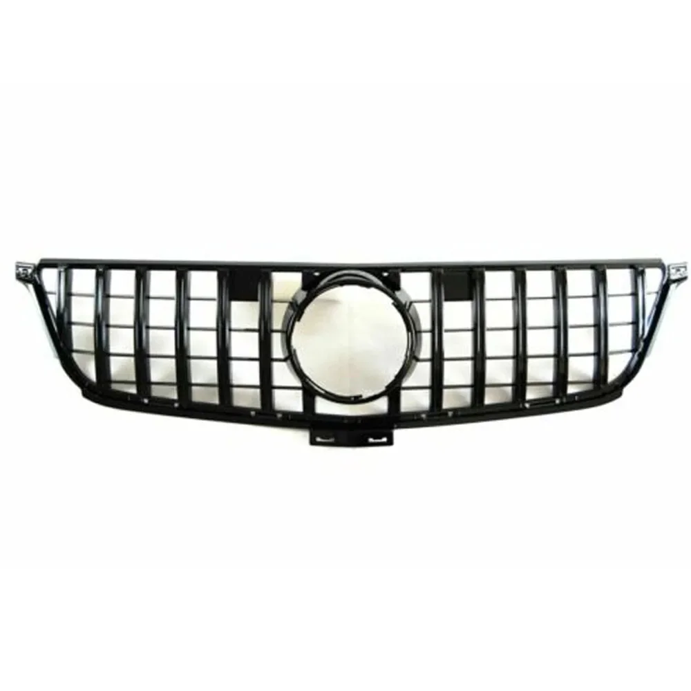

Auto Accessories Front GT R Black Grille Grill For Mercedes Benz ML W166 300 350 400 12-15