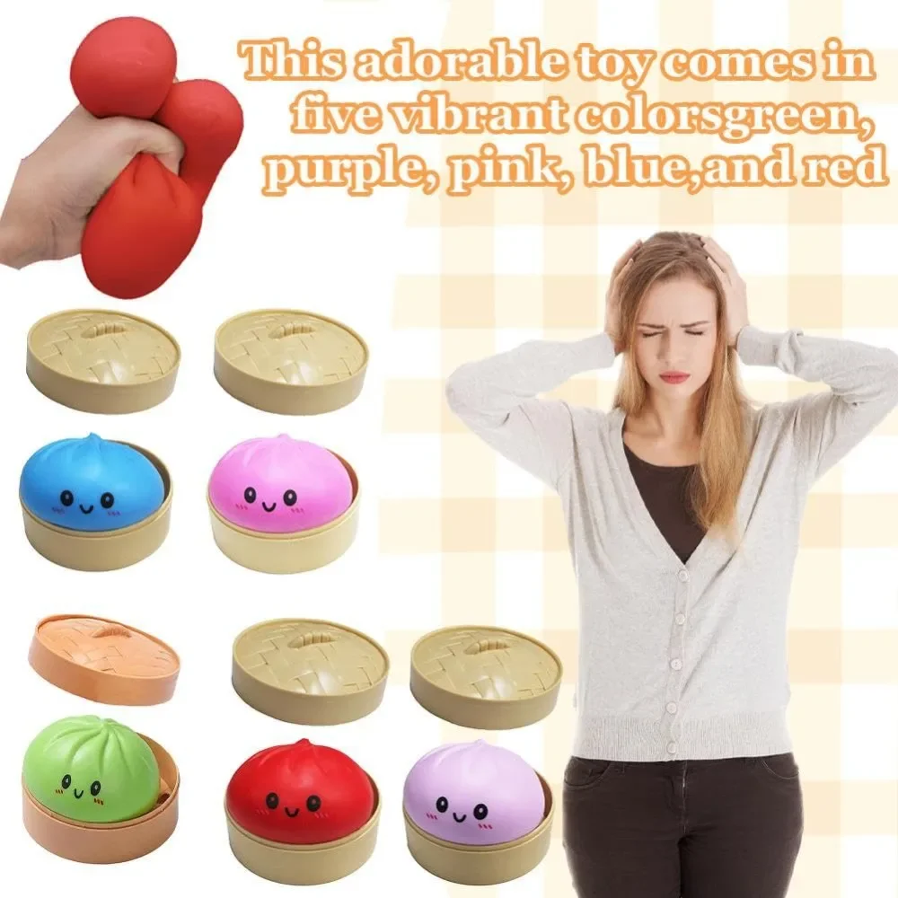 Bandai Soft Squishy Dumpling Stress Relief Toy