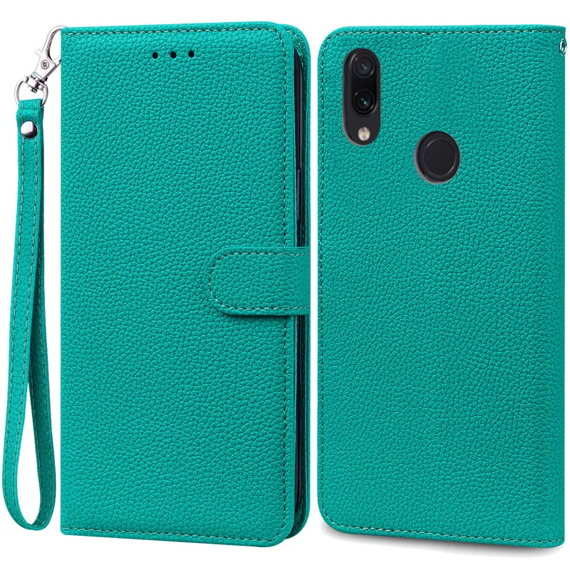 Leather Wallet Flip Case - Protective Cover