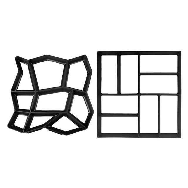 Betonformák Barkács Burkolat Cement Tégla Kövek Kerti Padló Csempe Utak Útkészítő Háztartási Dekorációhoz - Image 5