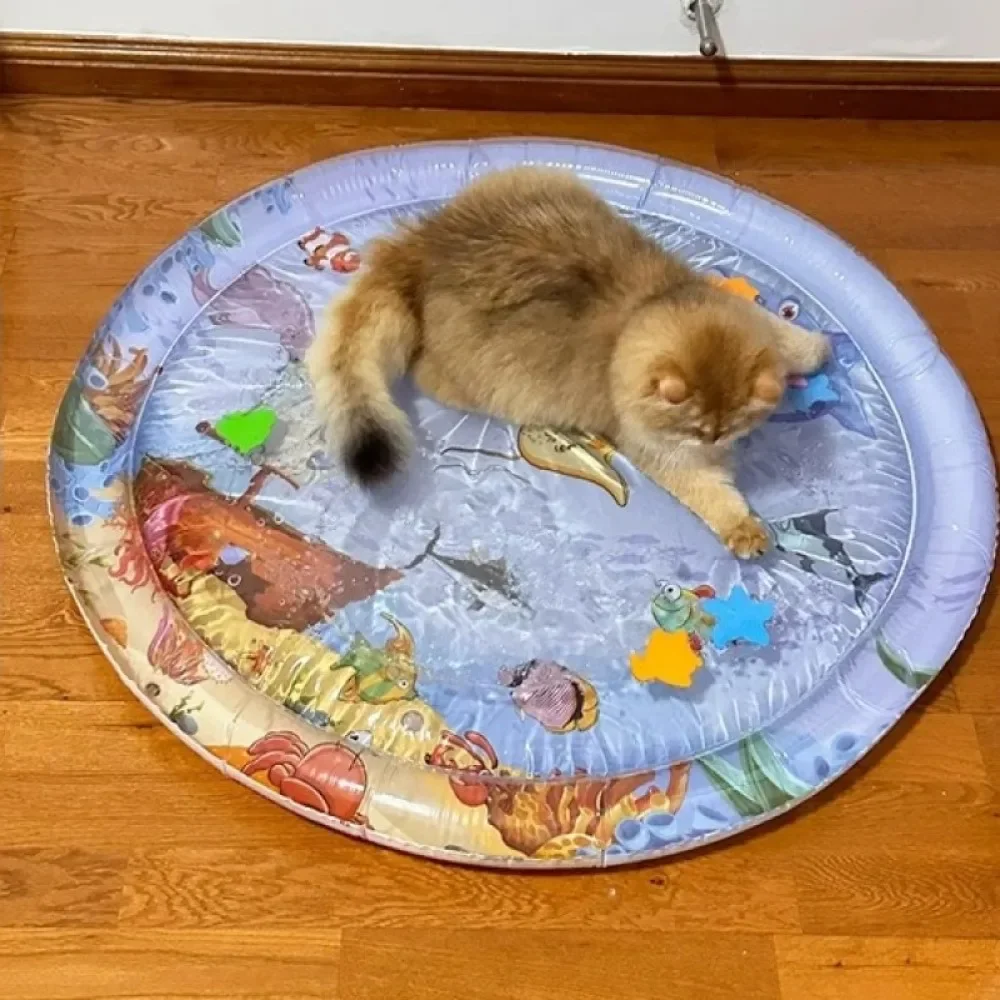 Summer Cooling Pet Water Bed Cushion Ice Pad Dog Sleeping Square Mat For Puppy Dogs Cats Pet Kennel Top Quality Cool Cold_voghion.com