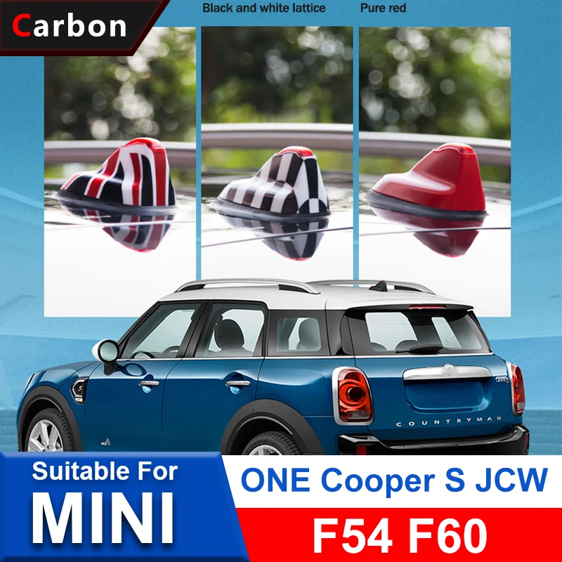 Per Bmw Mini F54 F60 Countryman Clubman Car Roof Antenna Copertura Decorativa Decorazione Esterna Accessori Adesivi Modificati